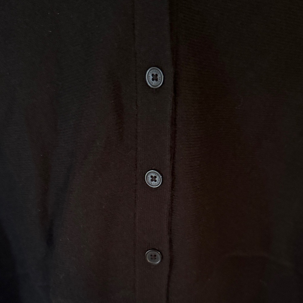 Ralph Lauren Black V-Neck Cardigan - Picture 6 of 7
